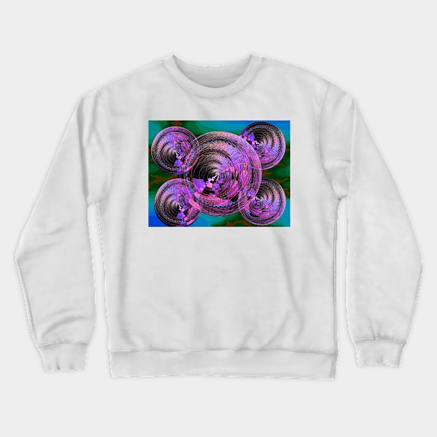 Shiny Bubbles Crewneck Sweatshirt by barrowda